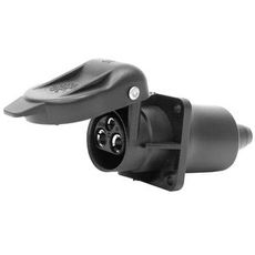 3-polet forlængerudtag til traktor, pålidelig og holdbar tilslutning for elektriske systemer.