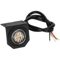 Rund LED blitzlys Averti V3-26 for øget sikkerhed under arbejdet.