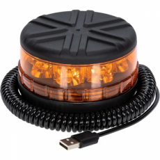 Advarselslys LED Averti M43 12/24V Magnetbeslag USB
