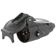 Samledåse 7-pol til kabel med stærk IP-beskyttelse, perfekt til udendørsbrug.