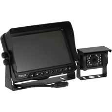 Bakkamera Sæt 12V 7 tommer, sikkerhed ved bakning, pålidelig og klar billede.