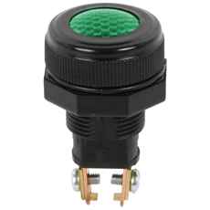 Grønt signallys, bruges til at signalere i marken og på veje.