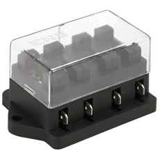 Fire-delt sikringsholder til blad, ideel til komplekse opgaver.