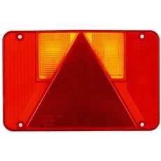 Venstre reserveglas Radex, mål 217 mm for optimale udsyn.