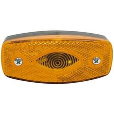 Gult positionslys af mærket Ajba, ideelt til alle typer køretøjer og anvendelser.