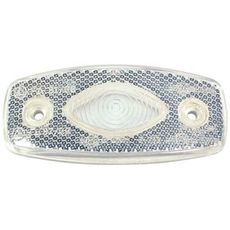 Ajba hvid reservedel, designet til at give klart syn og sikkerhed.