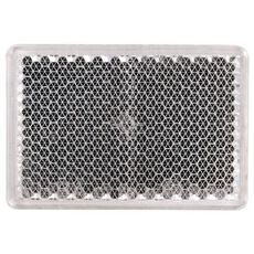 Selvklæbende hvid reflektor 39X57 mm, diskret men effektiv.