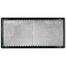 Hvid reflektor 55X105 mm, selvklæbende, forbedrer sikkerheden og synligheden.