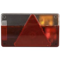 Kort baglygte combi til højre side, med hurtigkobling for nem installation.