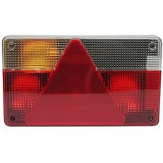 Venstre baglygte med hurtigkobling, sikrer hurtig installation og drift.