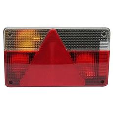 Venstre baglygte med hul, ideel til at forbedre synligheden på din maskine.