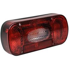 Højre baglygte med 5 funktioner og tågelys, praktisk og effektiv løsning.