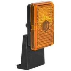 Positionslys Orange, ideelt til advarselssignaler og sikkerhed.