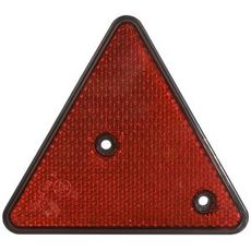 Trekantet reflektor i u-indpakket version, ideel til vejsikkerhed.