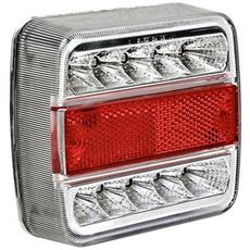 3-funktions baglygte 12V, til bremse, blinklys og parkering, giver øget sikkerhed.