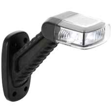 Alsidigt positionslys venstre LED 9-30V i rød, hvid og orange farve.