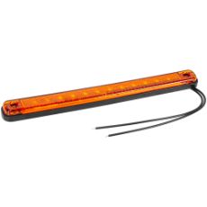 Langt gult LED positionslys 12-24V, øger synlighed og sikkerhed.