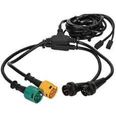 Adapter til positionslys 5-pol venstre og højre, sikrer synlighed på veje.