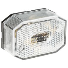 Flexipoint I Hvid Positionslys, ideel til sikkerhedsbelysning.