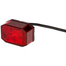 Rød Flexipoint I Led Positionslys, effektiv og sikker løsning til køretøjer.