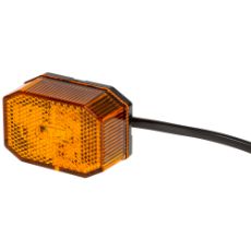 Gul Flexipoint I Led Positionslys, sikker og langvarig belysning.