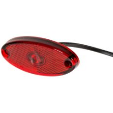 Rødt Positionslys Flatpoint Ii Led, sikker og effektiv belysning til køretøjer.