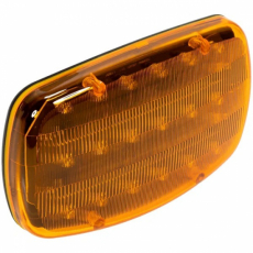 LED Side- og Advarselslampe Gul Magnetisk