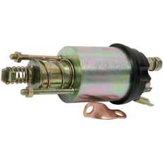 Lucas solenoid, vigtig komponent til startfunktioner.