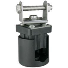 Rørholder til arbejdslys med 15-28 mm stang, fleksibel montering for lyskilder.