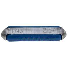 Keramiksikring, 25A, mål 6X25 mm, 10 stykker i emballagen.