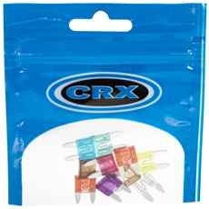 Mini fladsikringer sortiment med 10 forskellige stykker, perfekt til varierede behov.