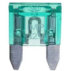 Mini flad sikring 30A, leveres i pakning med 10 til avancerede installationer.