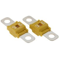 Gul midi sikring 60A, kompakt sikkerhedsløsning til elektriske installationer.