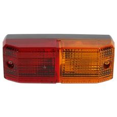 Baglygte 1163, rød og gul, ideel til at indikere bremse og drejning.