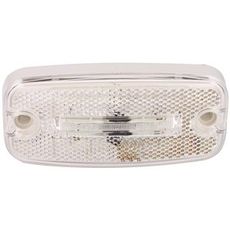 Hvid LED positionslys til 24V med en længde på 5 meter.