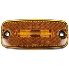 Gul LED positionslys, 12V og 0,5 meter langt, til sikker belysning af køretøj.