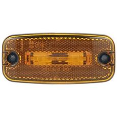 Positionslys i gul, LED-teknologi 24V og 0,5 meter lang, til pålidelig belysning.