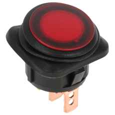 Vandtæt On/Off kontakt 12V til udendørs brug og barske miljøer.