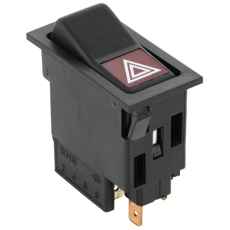 12V advarselskontakt med lampe CIH, artikelnummer 245908C1, perfekt til landbrug.