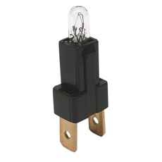 12V stik med lampe, praktisk til brug i køretøjer og maskiner.