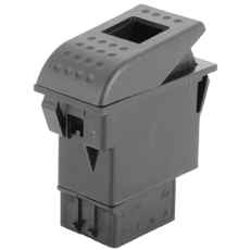 5-polet Off/On bryder til 2-linjet system, passer til mange anvendelser.