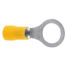 Gul kabelring 10Mm, 10-pak, praktisk og brugervenlig.