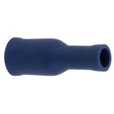 Blå rundstifthylster hun, 100 stykker - pålidelige fastgørelseselementer til professionel brug.