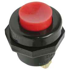 Plast trykknapomskifter, let og nem at installere.