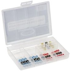 Sæt med 19 vandtætte samlemuffer til forskellige kabler.