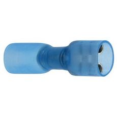 Vandtætte fladstifter i blå, 10 stykker Hun 6,6 mm, til pålidelige forbindelser.