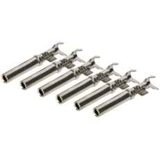 Sæt med 6 stk. Deutsch Dt pin hun til sikker elektrisk forbindelse.