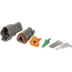 Deutsch Dt 3-Pin kontakt, perfekt til sikker tilslutning af enheder.