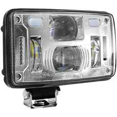 Forlygte 155x95mm, robust og effektiv belysning til køretøjer og maskiner.