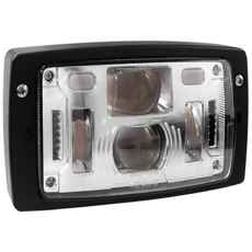 Indbygget forlygte med målene 155x95 mm, perfekt til trange rum.